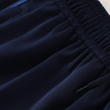 2024 AD Fancy Blue Kids Half Pull Tracksuit