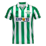 Mens Real Betis Retro Home Jersey 1988/89