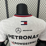 2024 F1 Formula One Mercedes White Racing Suit