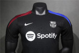 Mens Barcelona Pre-Match Short Training Authentic Black Jersey 2024/25 - Match