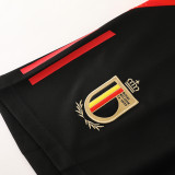 24-25 Belgium Black Training Short Suit