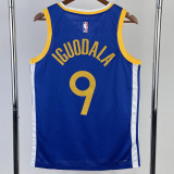 22-23 WARRIORS IGUODALA #9 Blue Top Quality Hot Pressing NBA Jersey