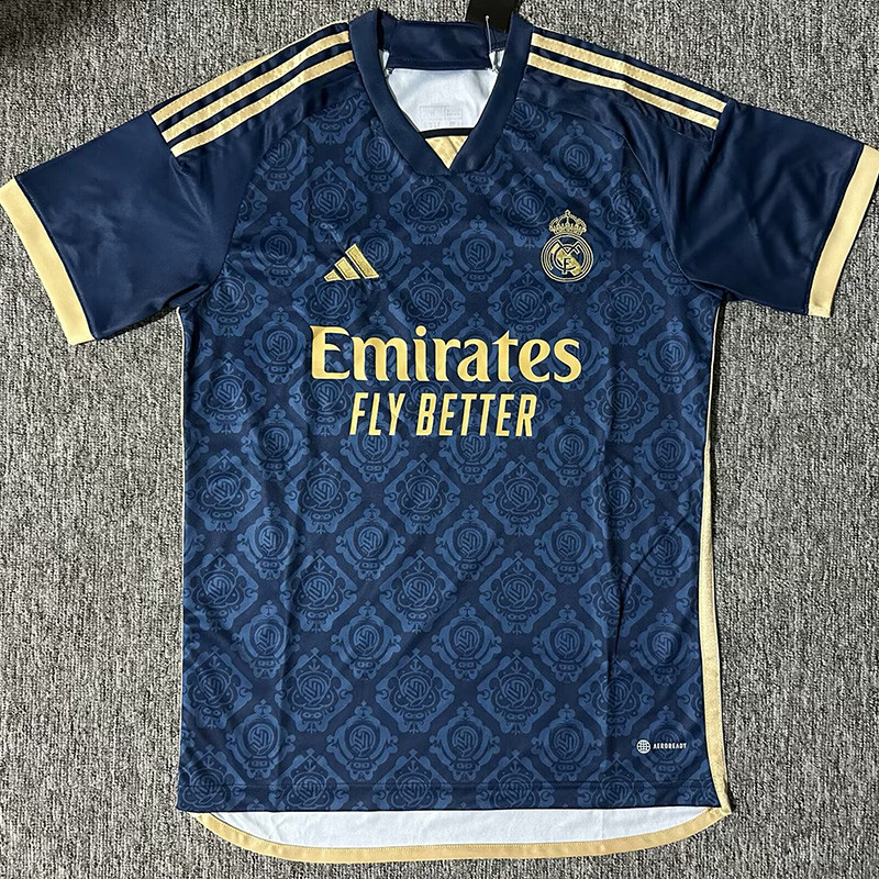 2023 Real Madrid Royal blue Special Edition Fans Training Shirts