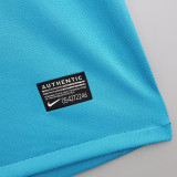 2012-2013 Santos FC Blue Retro Soccer Jersey