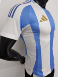 24-25 Argentina Home Player Version Soccer Jersey