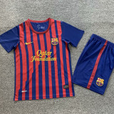 2011-2012 Barcelona  Home Kids Retro Soccer Jersey