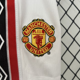 1998 Man Utd Home Kids Retro Soccer Jersey