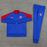 24-25  Mens Barcelona Fancy blue Jacket Tracksuit suit