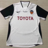 2003-2004 Valencia Home Retro Soccer Jersey