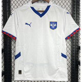 24-25 Serbia Away Fans Soccer Jersey