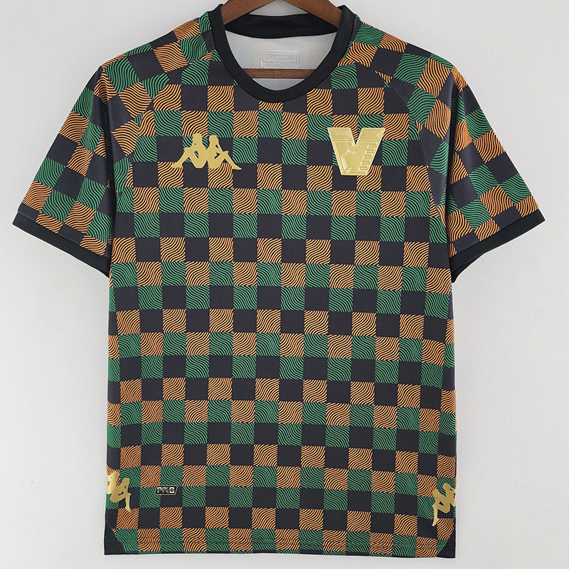 22-23 Venezia FC Yellow Green Black Training shirts