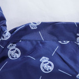 23-24 Real Madrid Blue Windbreaker