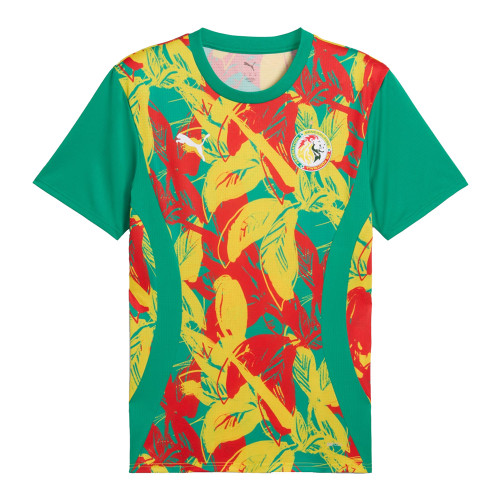Mens Senegal Pre-Match Green Jersey 2025
