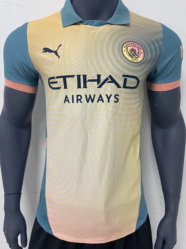24-25 Man City Fourth Player Version Soccer Jersey