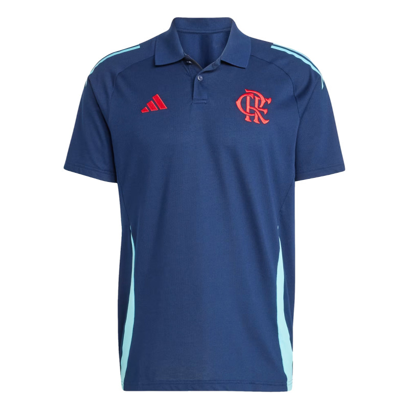 Mens Flamengo Polo Shirt Navy 2024/25