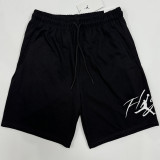 M16 Jordan Black Pure Cotton Fabric Casual Short Pants