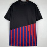 2023  Mens Barcelona  Special Edition Black Red Blue Training Shirts