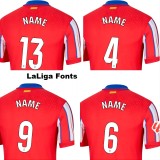 24-25  Atletico Madrid Home Kids Soccer Jersey