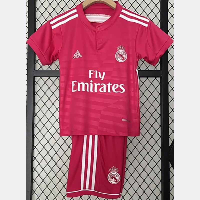 2014-2015 Real Madrid Home Kids Retro Soccer Jersey
