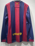 2014-2015Mens   Barcelona  Home Long Sleeve Retro Soccer Jersey
