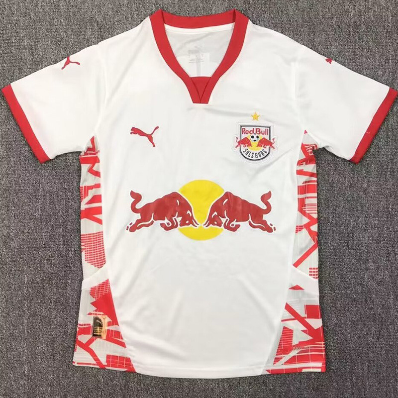 24-25 Salzburg FC Home Fans Soccer Jersey 萨尔斯堡红牛