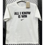 T204 NK White High Quality Casual T-Shirt