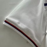 1980-1982 England Home White Retro Soccer Jersey