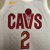 22-23 Cleveland Cavaliers IRVING #2 White Top Quality Hot Pressing NBA Jersey