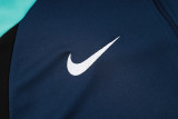 24-25 NK Royal Blue Half Pull Tracksuit