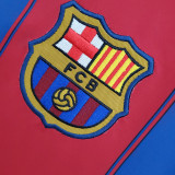 2003-2004 Mens  Barcelona   Home Retro Soccer Jersey