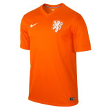 Mens Netherlands Retro Home Jersey 2014
