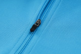 24-25 Man City Light blue Half Pull Tracksuit