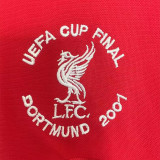 2000-2001 LIV Home Retro Soccer Jersey