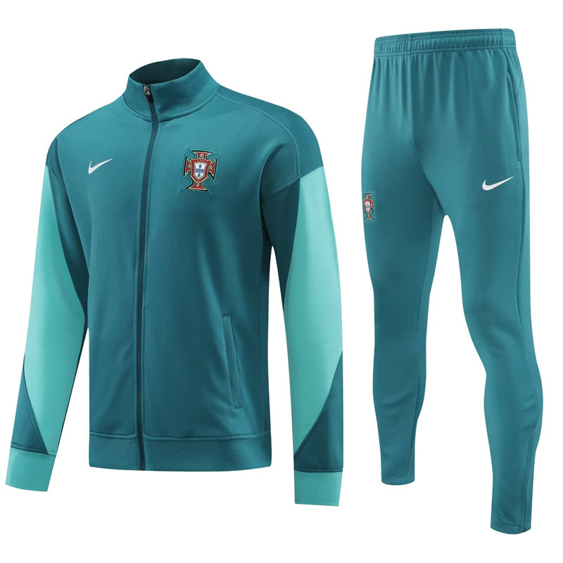 24-25 Portugal Green Jacket Tracksuit
