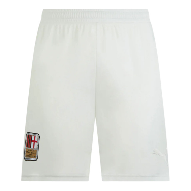 Mens AC Milan 125 Years White Shorts 2024/25
