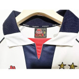 1999-2001 Crvena Zvezda Away Long Sleeve Retro Soccer Jersey