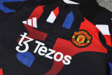 Mens Manchester United Training Suit Camouflage Black 2024/25