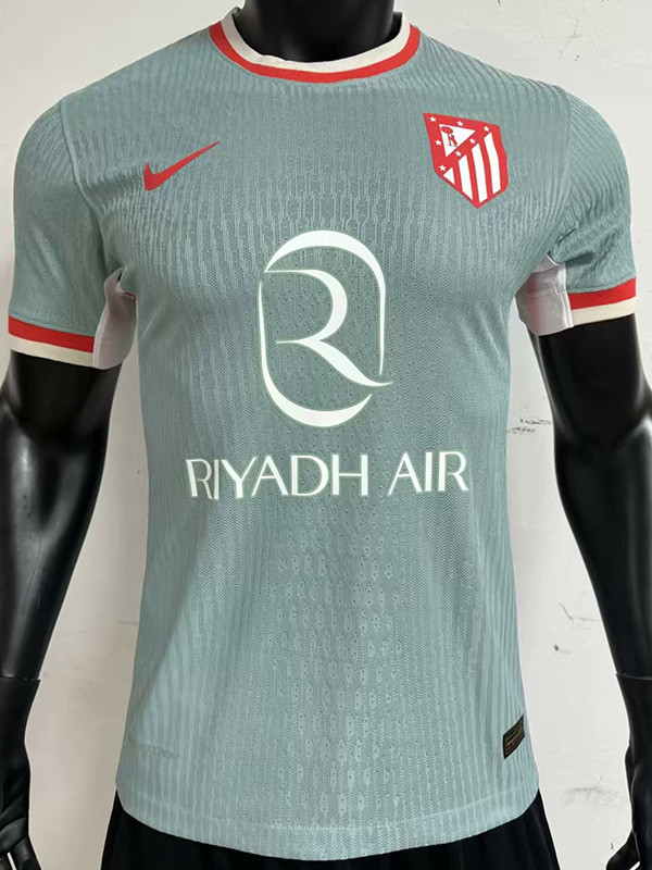 24-25  Atletico Madrid Away Player Version Soccer Jersey
