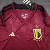 24-25 Belgium Home Kids Soccer Jersey