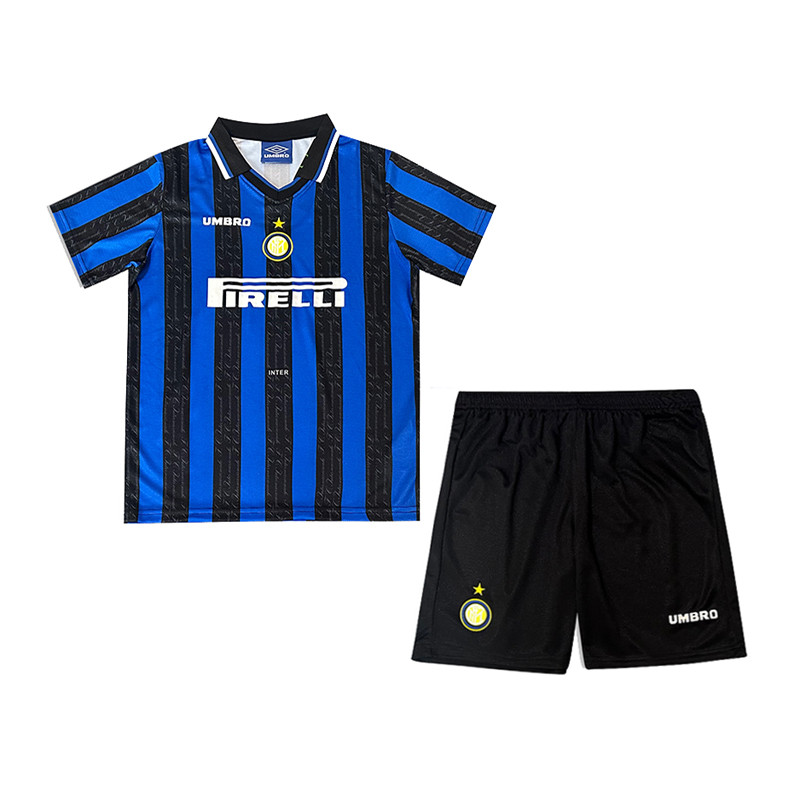 Kids Retro Inter Milan Home Jersey 1997/98