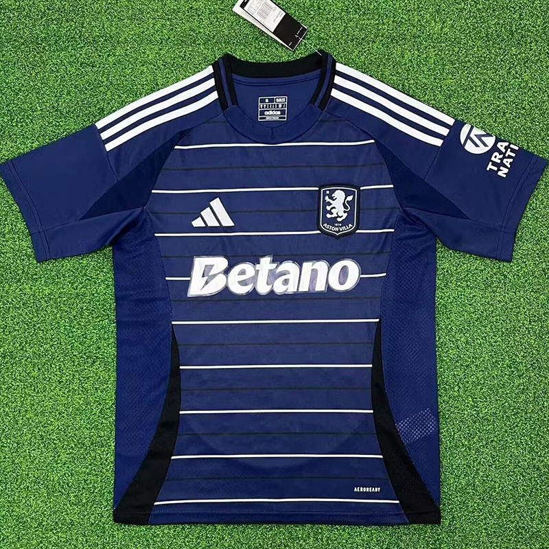 24-25 Aston Villa Third Fans Soccer Jersey