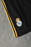 24-25 Real Madrid Black Purple Training Short Suit