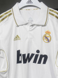 2011-2012 Real Madrid Home Player Version  Retro Soccer Jersey