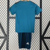 2017-2018 Real Madrid Third Kids Retro Soccer Jersey