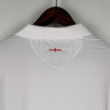 2006 England Home Retro Long Sleeve Soccer Jersey
