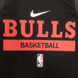 22-23 Bulls Black NBA Training Vest