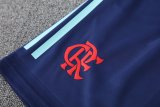 Mens Flamengo Short Training Suit Light Green 2024/25