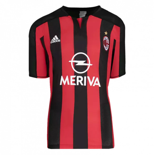 Mens AC Milan Retro Home Jersey 2003/04
