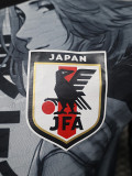 2024 Japan Black Grey Special Edition Player Version Soccer Jersey