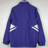 23-24 Real Madrid Purple Windbreaker
